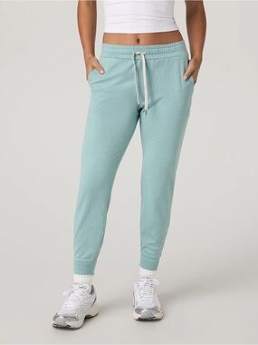 Vuori DreamKnit Performance Joggers Sea Spray Heather Size Small